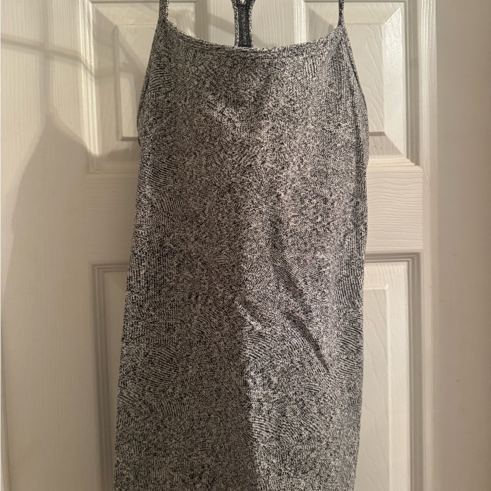 lululemon athletica Black and White Tank Top